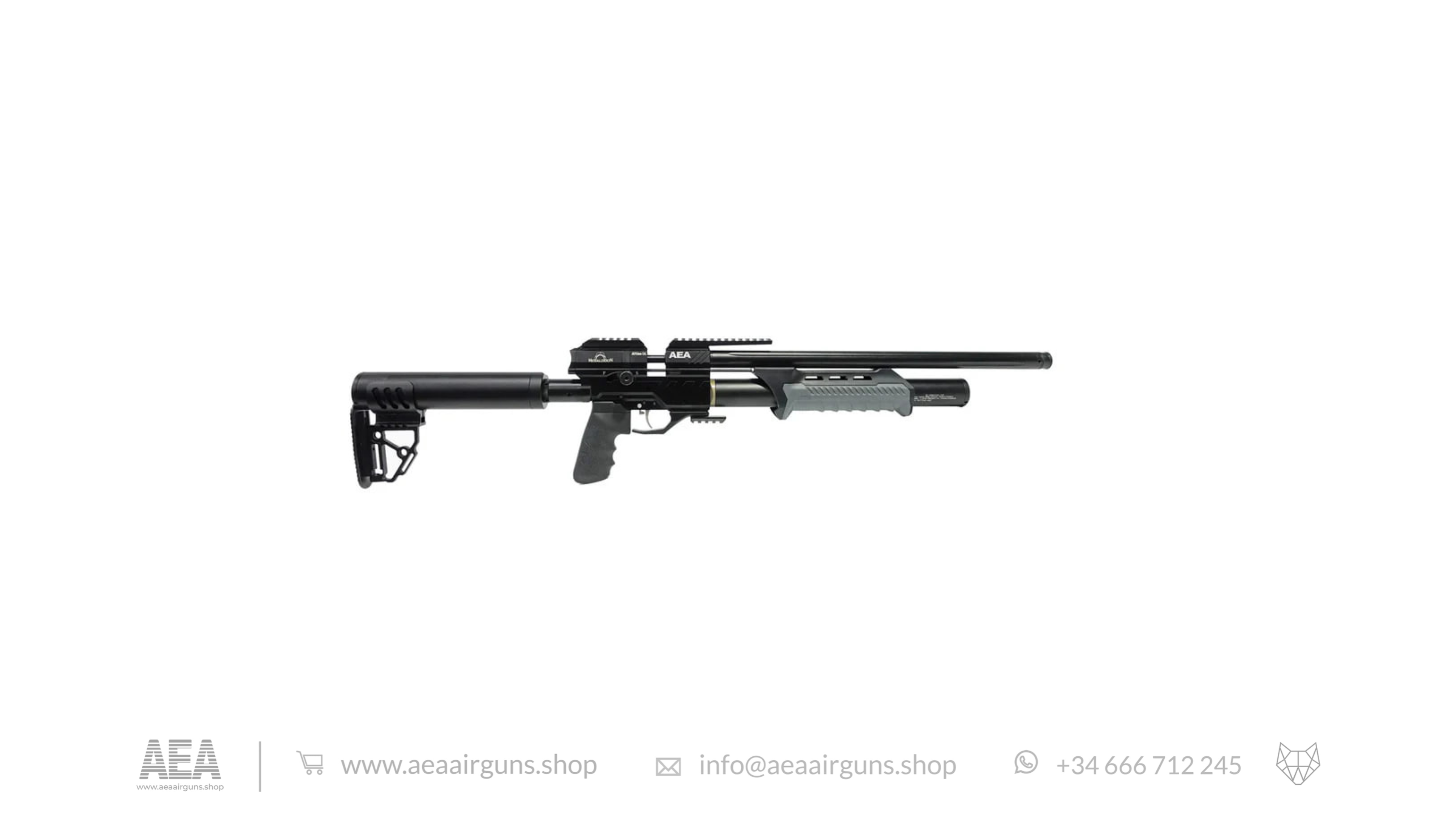 AEA Megalodon Pump-Action PCP Air Rifle – 15 or 22 Inch - image 1