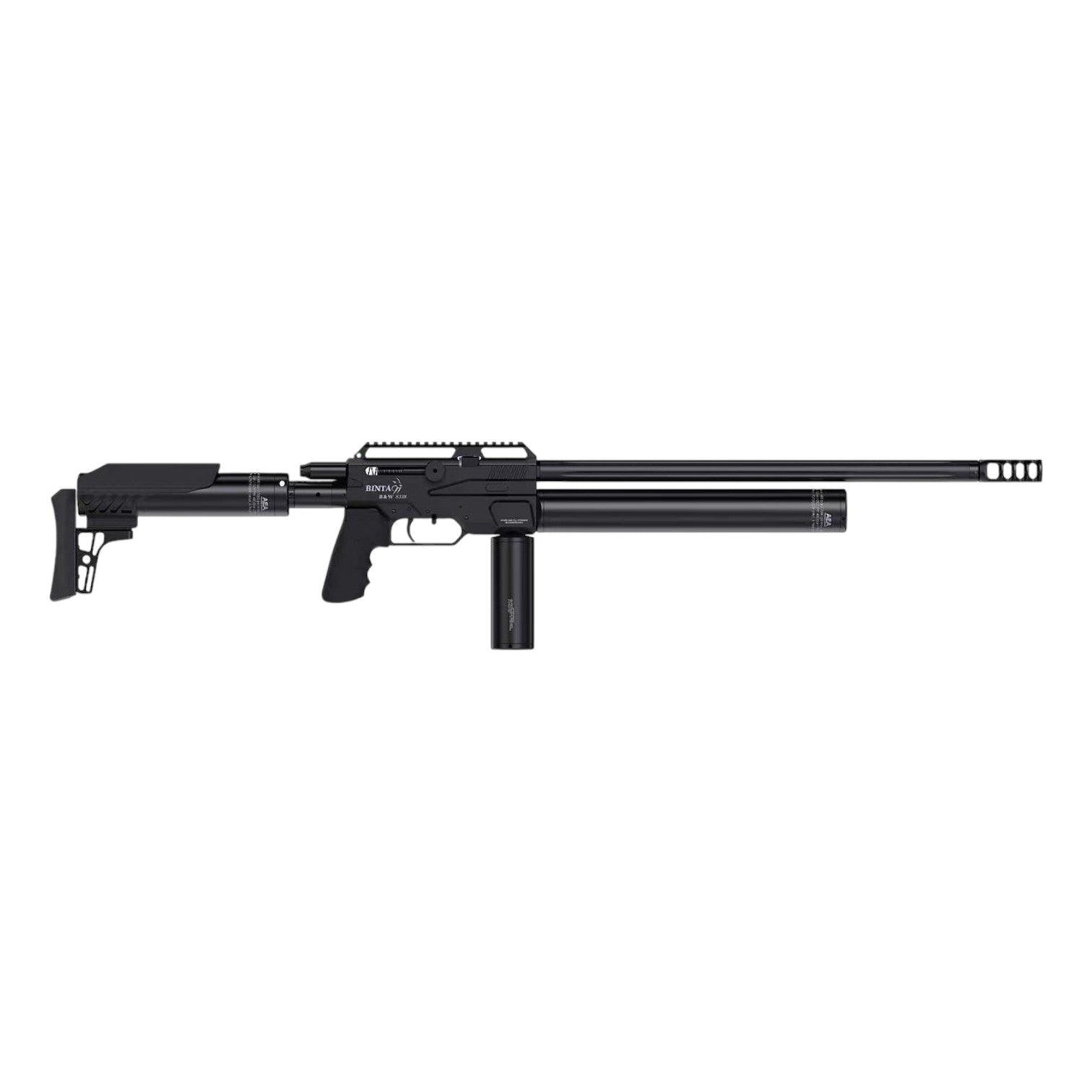 Bintac B&W S338 — Semi-Auto .338 Cal Big Bore PCP Air Rifle