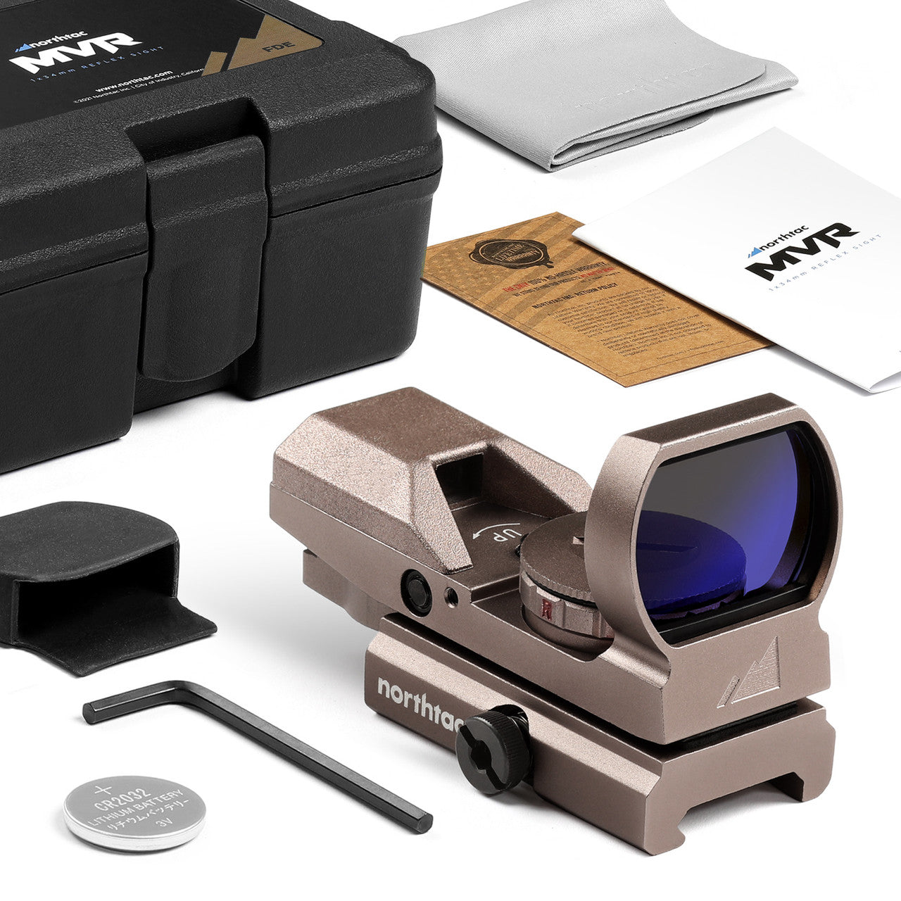 Northtac MVR Desert Sand Reflex Sight