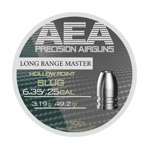 AEA Long Range Master Hollow Point Slugs .25 Cal / 6.35mm 49.2gr - 150ct