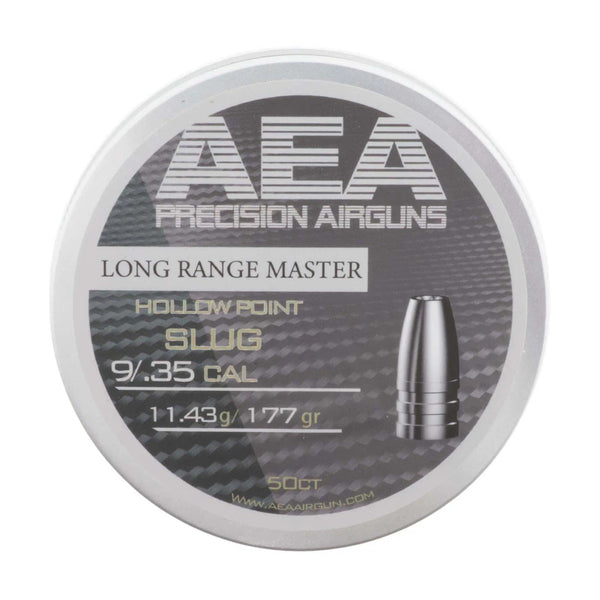 AEA Long Range Master Hollow Point Slugs .35 Cal / 9mm 177gr - 50ct