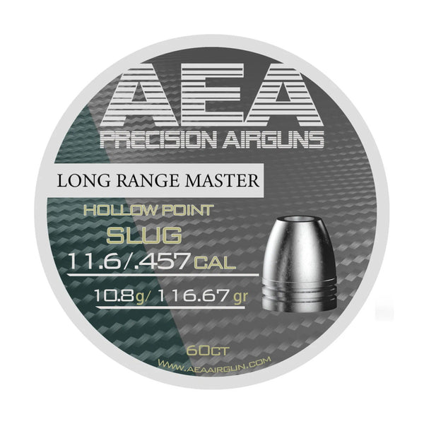 AEA Long Range Master Hollow Point Slugs .457 Cal / 11.61mm 166.67gr - 60ct