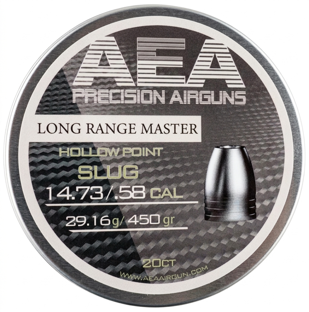 AEA Hollow Point Slug  .58CAL/14.73mm. 450gr. (20ct.)