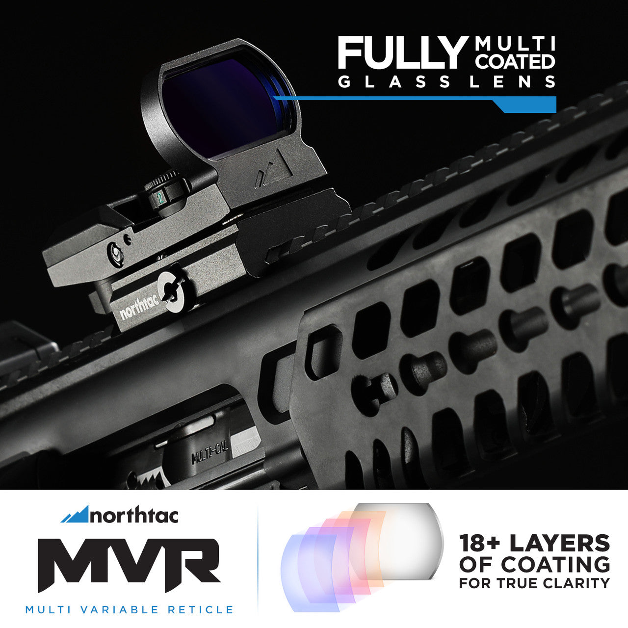 Northtac MVR Black Reflex Sight
