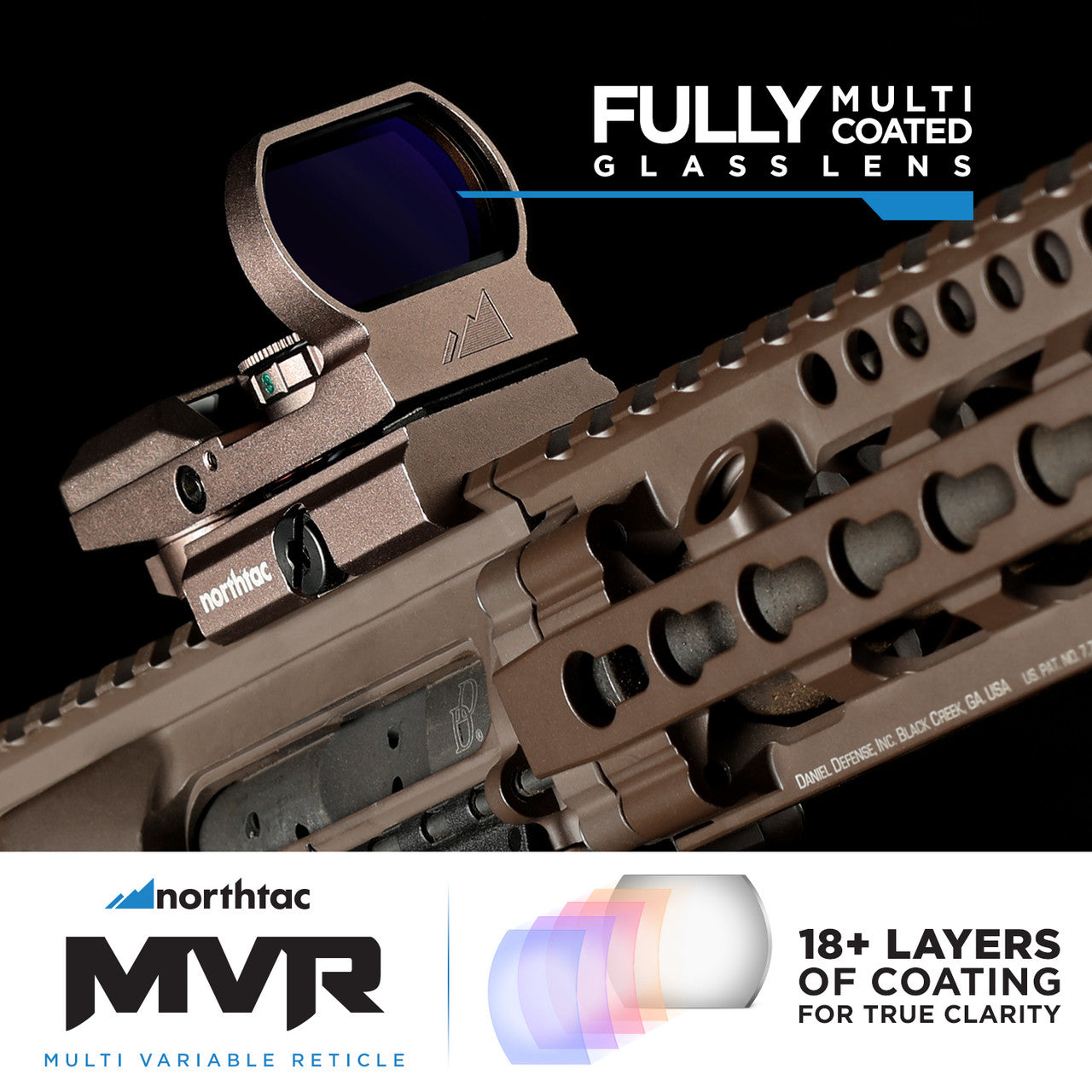 Northtac MVR Desert Sand Reflex Sight