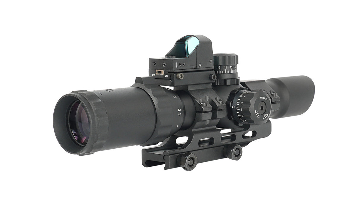 Northtac Assault Optic — 1-4x LPVO + Free Micro Red Dot