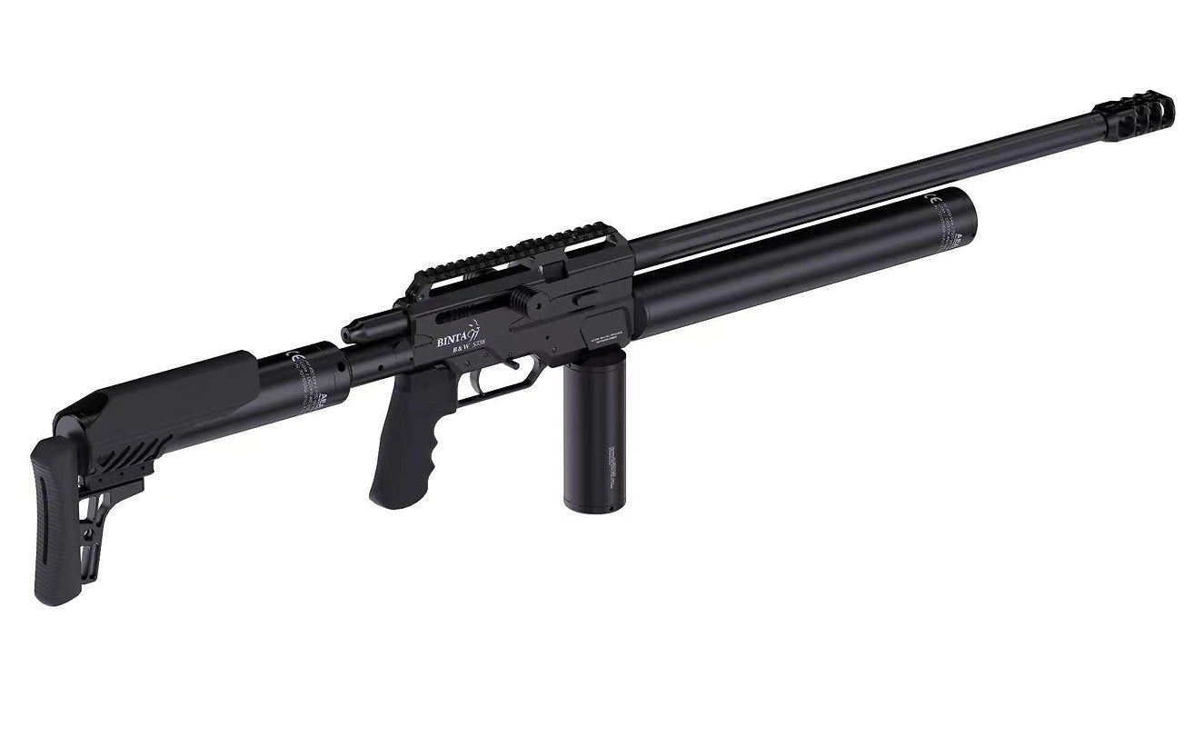 [Pre-Order] Bintac B&W S338 — Semi-Auto .338 Cal Big Bore PCP Air Rifle