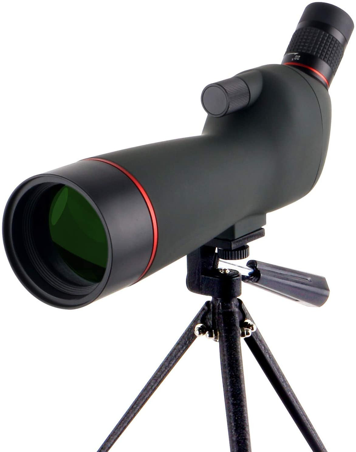 Gumo 20-60x60 Spotting Scope with Tripod,HD BAK4 Prism Full Multi-Coated Lens