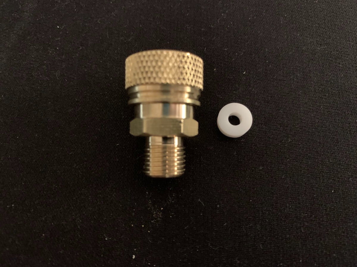 Male Quick-Disconnect Fitting for AEA Fill Probe-Brass(International)