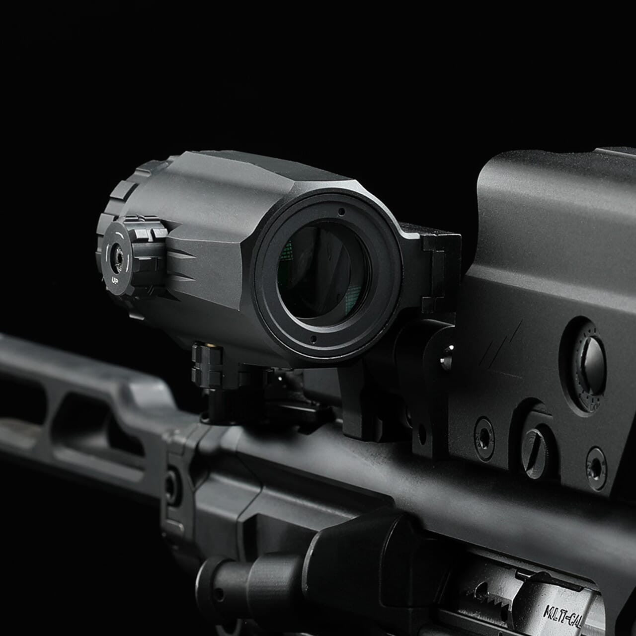 Northtac MM3 3X Magnifier — Flip-to-Side, Picatinny Mount